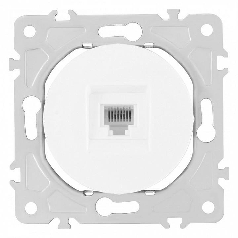 Розетка телефонная RJ-11 без рамки Arte Milano am-202 202.51-1.white 
