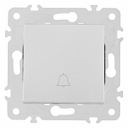 Кнопка звонка без рамки Arte Milano 203 203.36-1.silver цвет Серебро