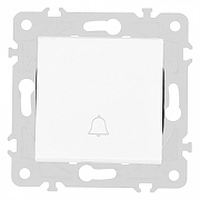 Кнопка звонка без рамки Arte Milano 203 203.36-1.white цвет Белый