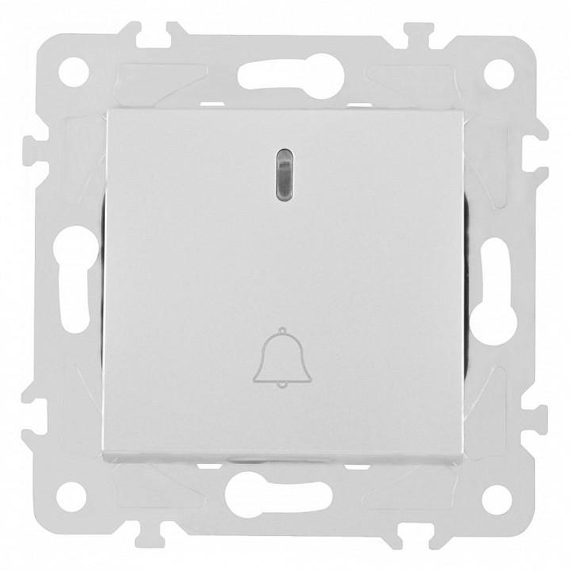 Кнопка звонка для жалюзи с подсветкой без рамки Arte Milano 203 203.37-1.silver 