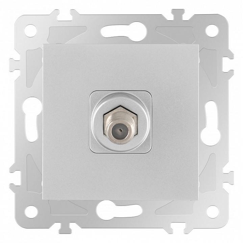 ТВ-розетка без рамки Arte Milano am-203 203.42-1.silver 