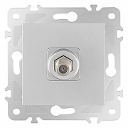 ТВ-розетка без рамки Arte Milano am-203 203.42-1.silver цвет Серебро