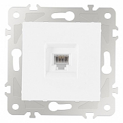 Розетка телефонная RJ-11 без рамки Arte Milano am-203 203.51-1.white цвет Белый