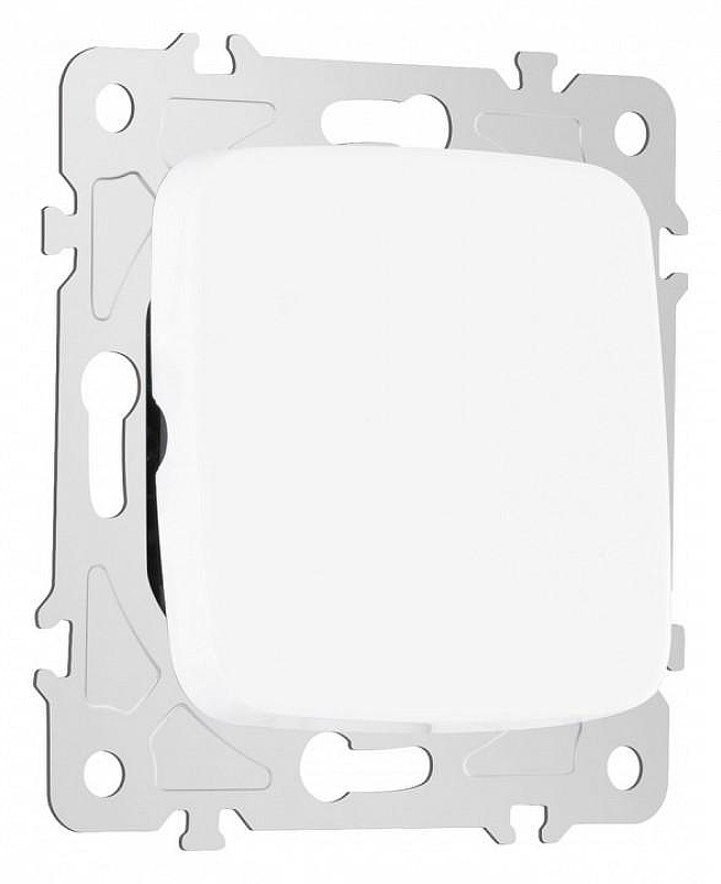Выключатель проходной одноклавишный без рамки Arte Milano 205 205.32-1.white 