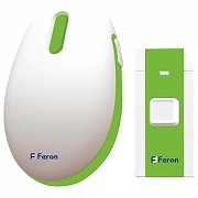 Звонок беспроводной Feron Saffit E-375 23688 цвет Белый, Зеленый