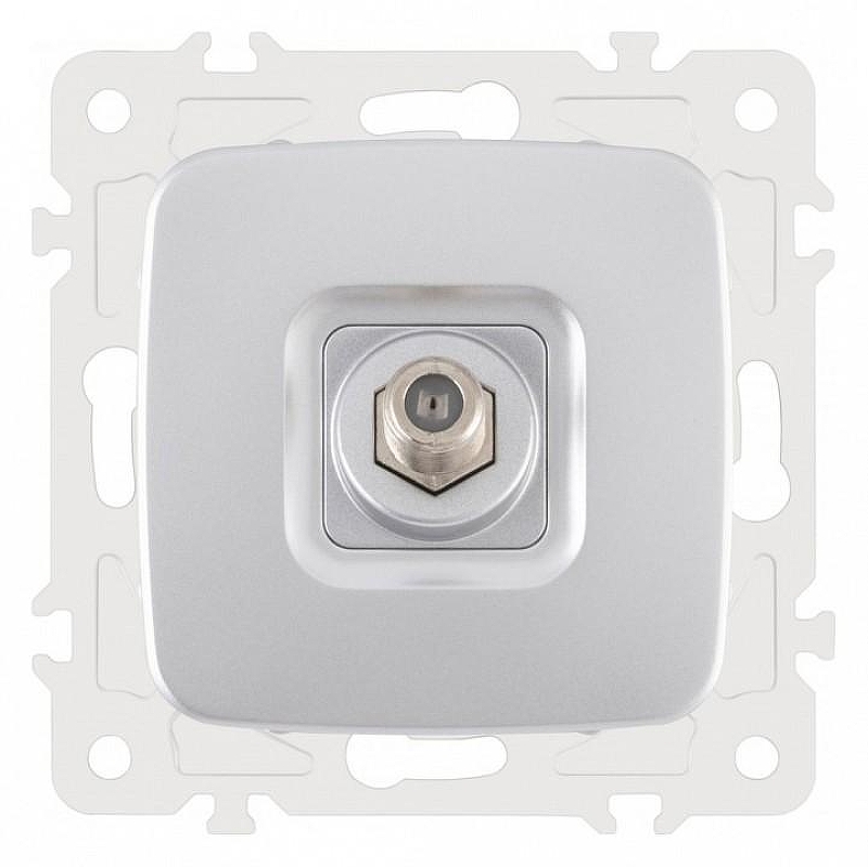 ТВ-розетка без рамки Arte Milano am-205 205.42-1.silver 