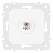 ТВ-розетка без рамки Arte Milano am-205 205.42-1.white цвет Белый