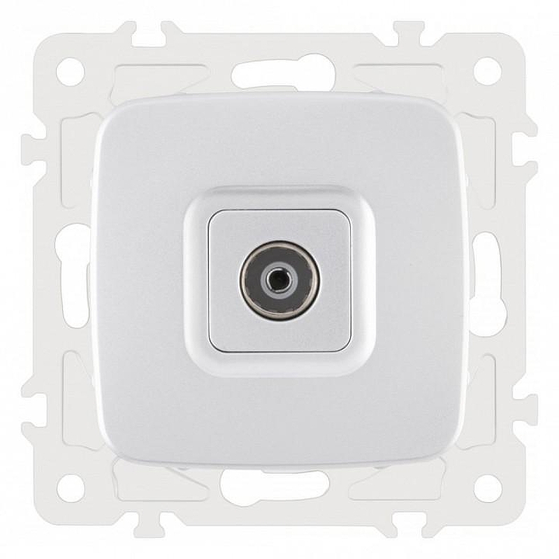 ТВ-розетка без рамки Arte Milano am-205 205.43-1.silver 