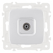 ТВ-розетка без рамки Arte Milano am-205 205.43-1.silver цвет Серебро