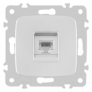 Розетка Ethernet RJ-45 без рамки Arte Milano am-205 205.45-1.silver цвет Серебро