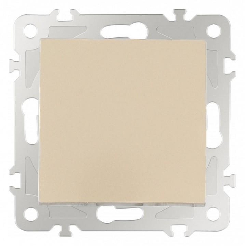 Выключатель проходной одноклавишный без рамки Arte Milano 206 206.32-1.shampan 