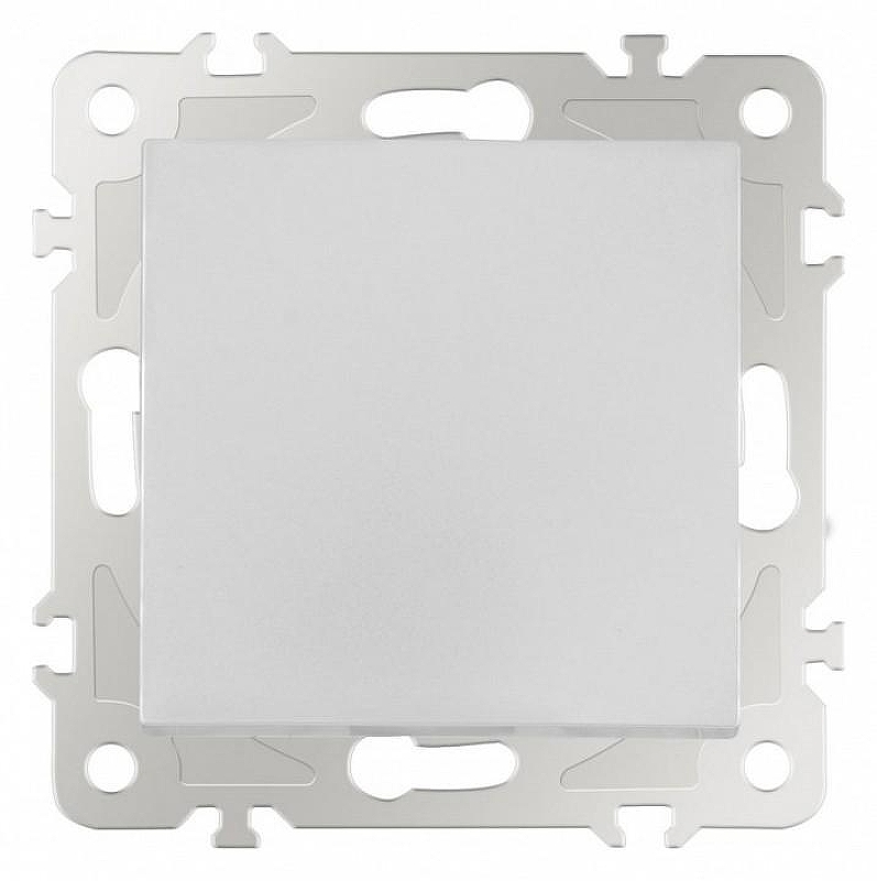 Выключатель проходной одноклавишный без рамки Arte Milano 206 206.32-1.silver 