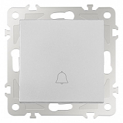 Кнопка звонка без рамки Arte Milano 206 206.36-1.silver цвет Серебро