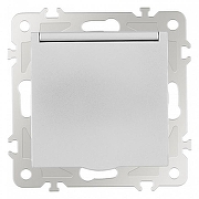 Розетка влагозащищенная с заземлением и со шторкой с крышкой Arte Milano am-206 206.41-1.silver цвет Серебро-3