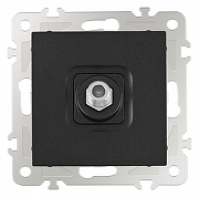 ТВ-розетка без рамки Arte Milano am-206 206.42-1.black цвет Черный