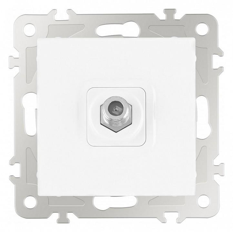 ТВ-розетка без рамки Arte Milano am-206 206.42-1.white 