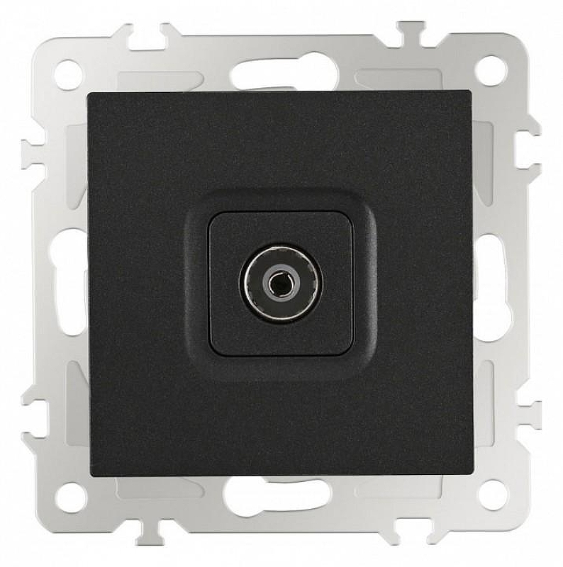 ТВ-розетка без рамки Arte Milano am-206 206.43-1.black 