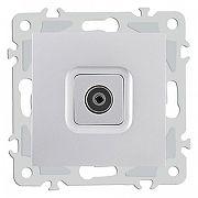 ТВ-розетка без рамки Arte Milano am-206 206.43-1.silver цвет Серебро