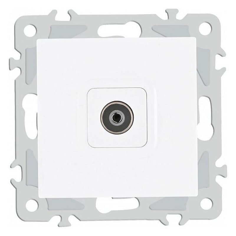 ТВ-розетка без рамки Arte Milano am-206 206.43-1.white 