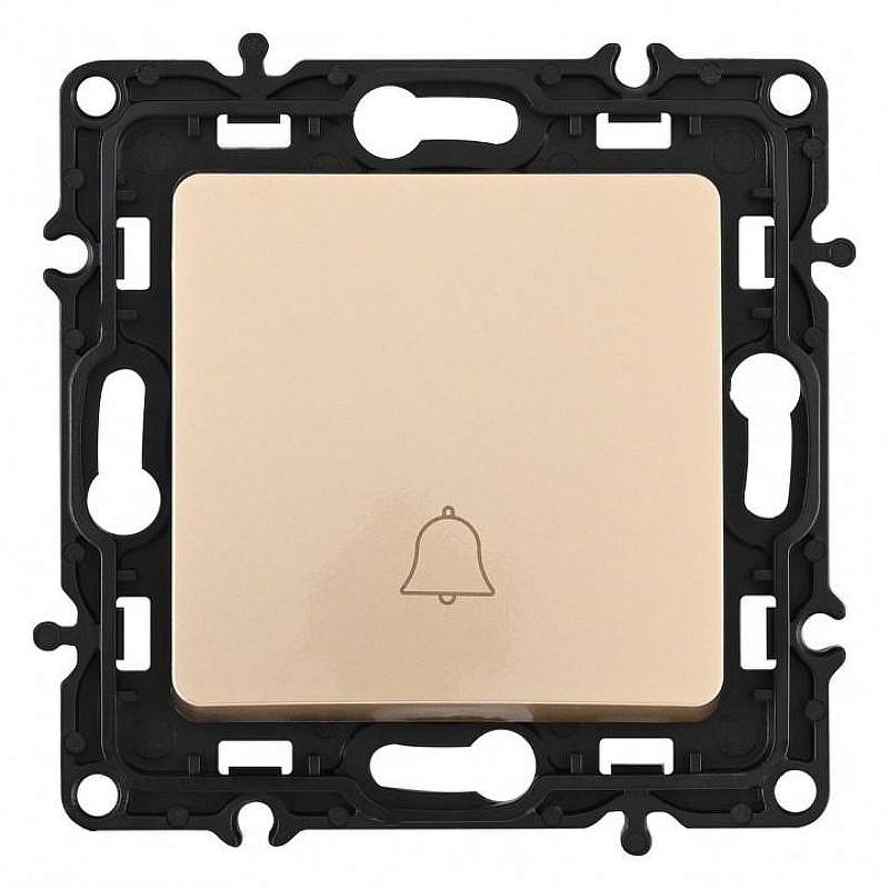 Кнопка звонка без рамки Arte Milano 217 217.36-1.shampan 