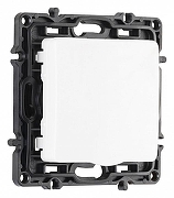 Розетка влагозащищенная с заземлением и со шторкой с крышкой Arte Milano am-217 217.41-1.white цвет Белый-3