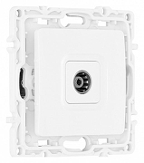 ТВ-розетка без рамки Arte Milano am-217 217.43-1.white цвет Белый-2