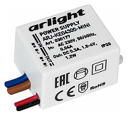 Блок питания с проводом Arlight ARJ 30177 IP 20