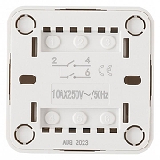 Выключатель двухклавишный Arte Milano 310 310.30-2.white цвет Белый-3