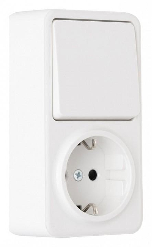 Блок с выключателями одноклавишными Arte Milano am-310 310.52-1.white 