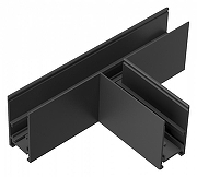 Соединитель T-образный для треков накладных Arlight MAG-ORIENT 36807 цвет арматуры Черный