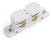 Соединитель линейный для треков Feron 41078 цвет арматуры Белый