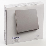 Выключатель беспроводной одноклавишный Feron Tm 81 41719 цвет Серебро-5