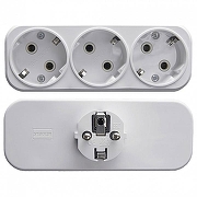 Разветвитель Stekker ADP16-23-20 39024 цвет Белый