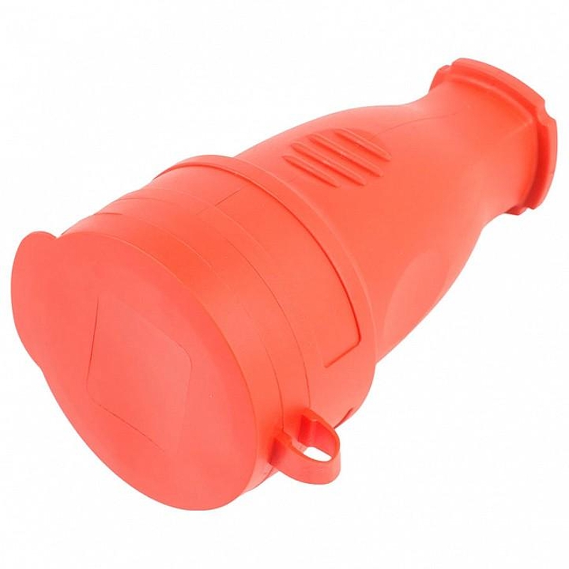 Розетка переносная разборная с заземлением и крышкой Stekker Одри 39195 