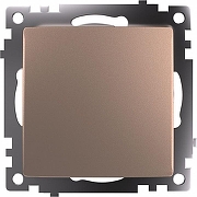 Выключатель одноклавишный без рамки Stekker Катрин 39589 цвет Бежевый-1