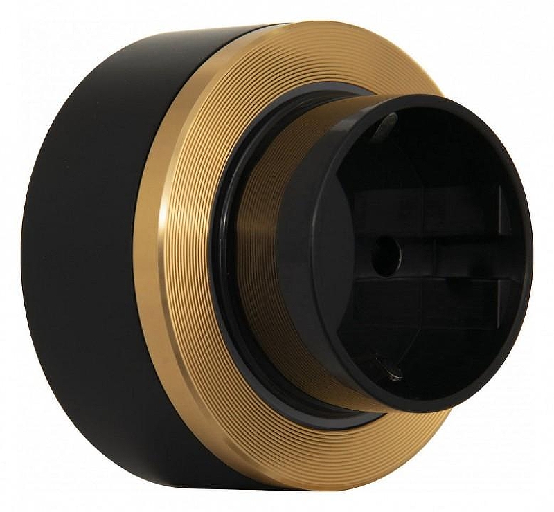 Розетка с заземлением на треке Arte Milano Am-track-sockets-39 397952TS/ES Gold 