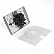 Розетка двойная с заземлением, без рамки Stekker Эрна 49139 цвет Белый-3