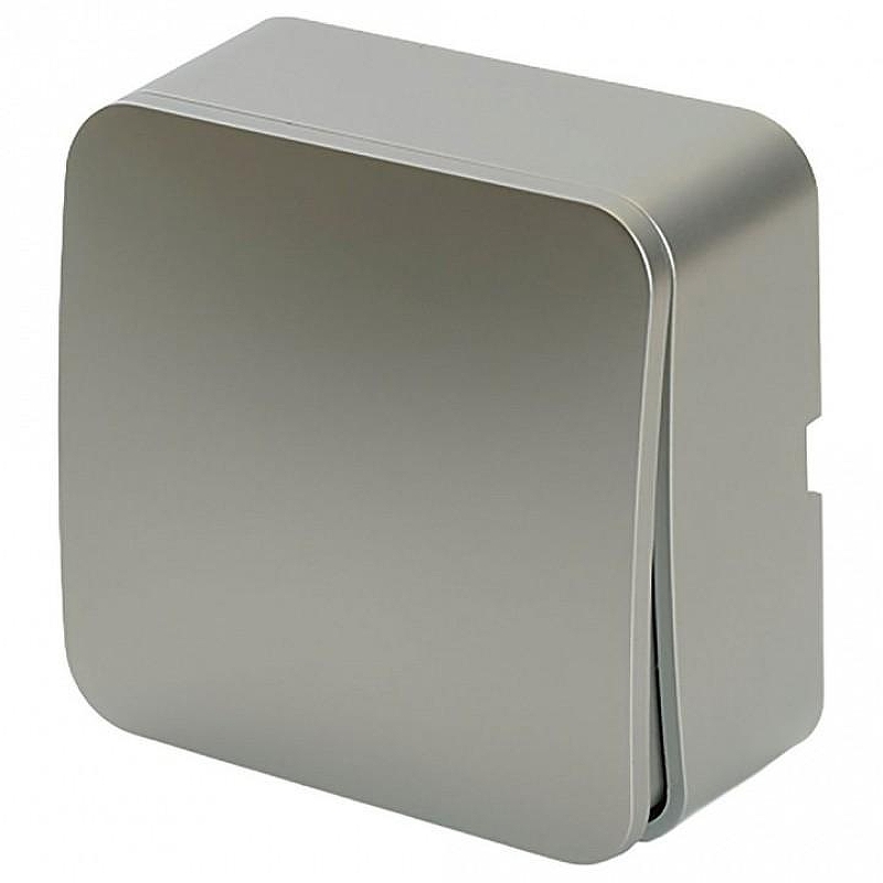 Выключатель двухклавишный с подсветкой Stekker София 49295 