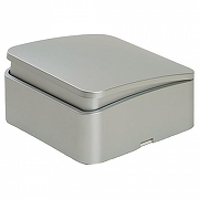 Выключатель двухклавишный с подсветкой Stekker София 49295 цвет Серебро-3