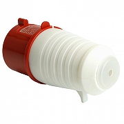 Вилка прямая 3P+PE Stekker ST 49430 цвет Красный-4