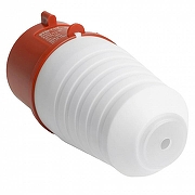 Вилка прямая 3P+PE+N Stekker ST 49431 цвет Красный-5