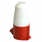 Розетка переносная разборная 3P+P с крышкой Stekker ST 49443 цвет Красный-3