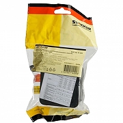 Розетка с заземлением Stekker София 49494 цвет Черный-1