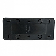 Розетка тройная без заземления Stekker София 49500 цвет Черный-5