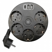 Сетевой фильтр Stekker Comfort 49656 цвет Белый-2