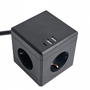 Сетевой фильтр Stekker Comfort 49657 цвет Черный-2