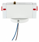 Переходник для трека Lightstar Teta 595016 цвет арматуры Белый