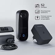 Звонок беспроводной с камерой Elektrostandard WF 76106/00 цвет Черный-1