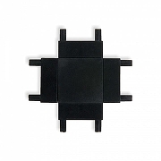Соединитель X-образный для треков накладных Elektrostandard Flat Magnetic a063738 цвет арматуры Черный-1