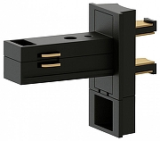 Соединитель гибкий для треков Elektrostandard Slim Magnetic a063967 цвет арматуры Черный-1